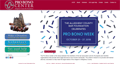 Desktop Screenshot of pittsburghprobono.org