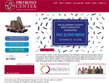 Tablet Screenshot of pittsburghprobono.org
